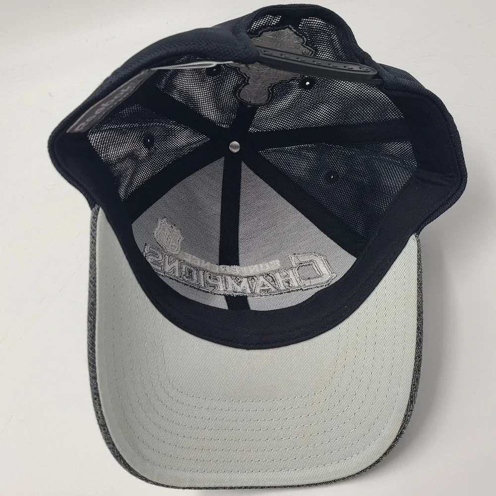 Chicago Blackhawks Hat Snapback 2015 Conference Champions‎ Reebok Mesh Gray NHL